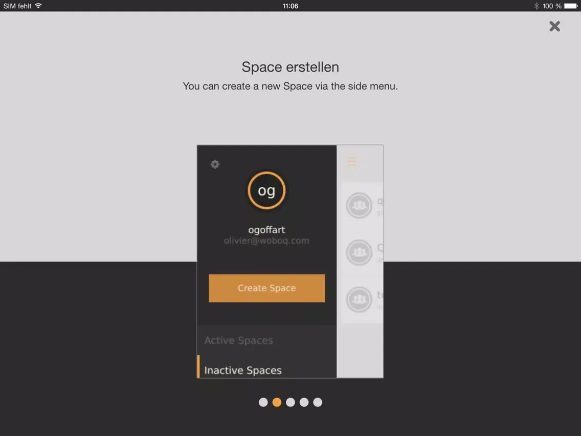 Capturas de tela do Virtual Fileshare iPad 