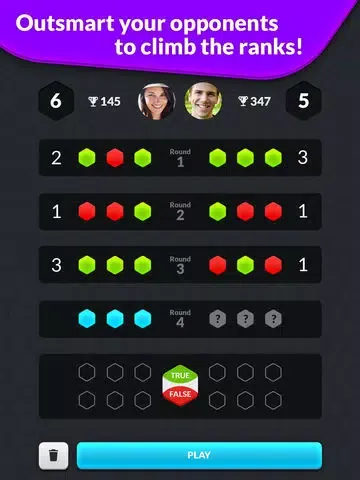True or False: Quiz Battle iPad  スクリーンショット