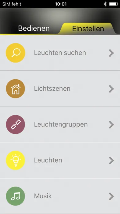 Nolte Küchen Beleuchtung BT Screenshots