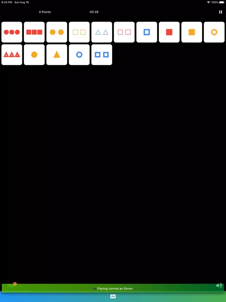 Captures d'écran de Zet - Game iPad 