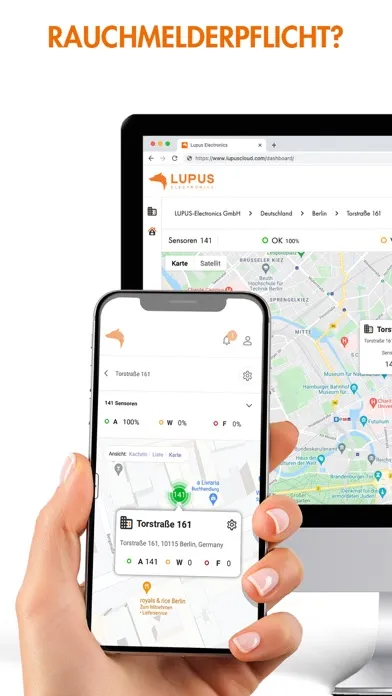 LUPUS Cloud سکرین شاٹس