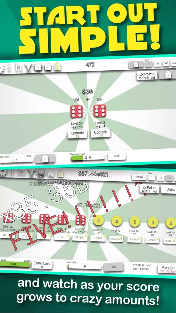 تصاویر Idle Dice