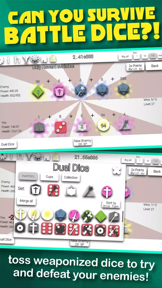 تصاویر Idle Dice