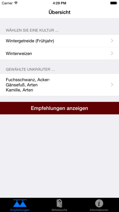Screenshot di top Unkraut 2020