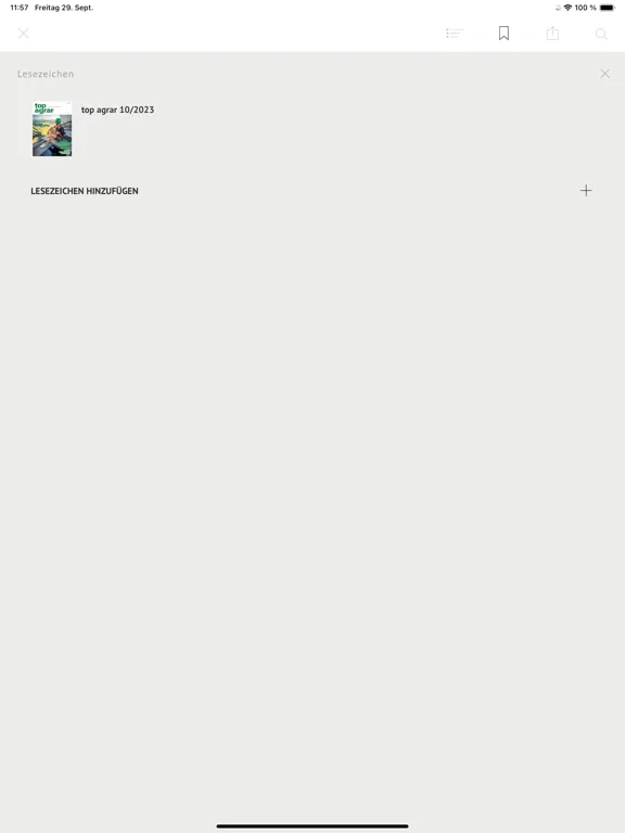 Tangkapan layar top agrar iPad 