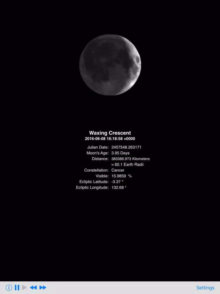 iMoon iPad 應用截圖