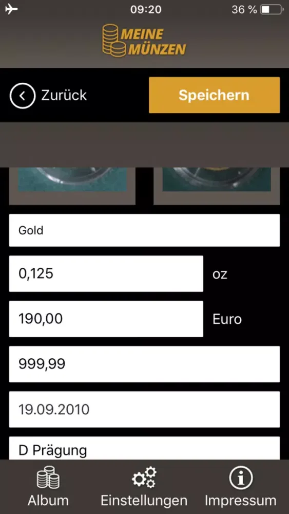 Capturas de tela do All My Coins