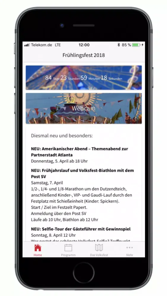 Captures d'écran de Nürnberger Volksfest