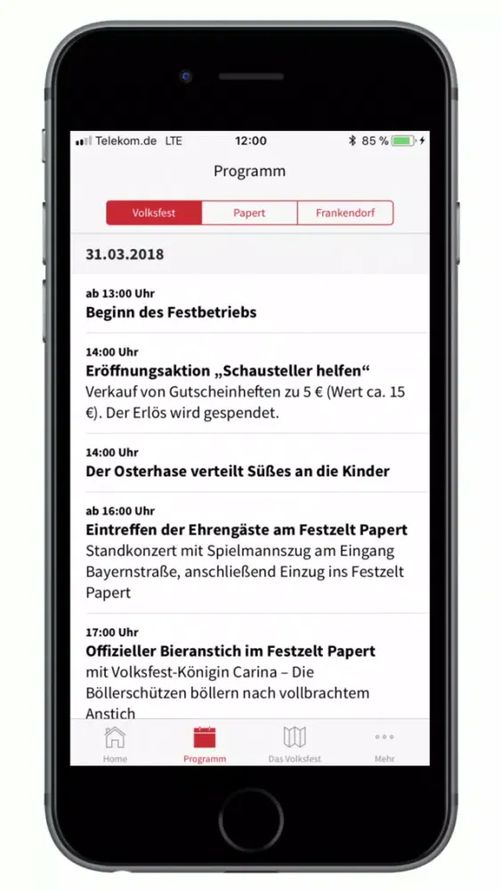 Captures d'écran de Nürnberger Volksfest