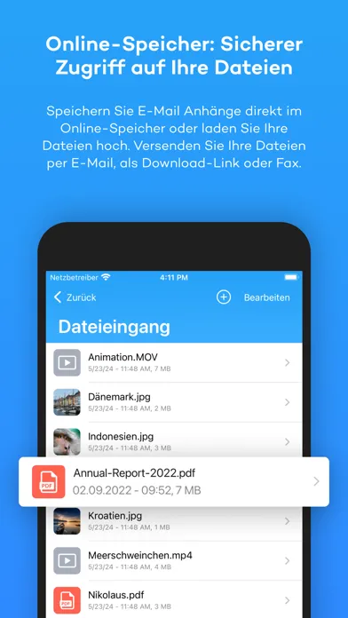 mail.de Mail 스크린샷
