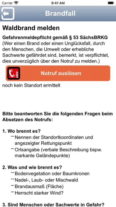 Скриншоты Waldbrandgefahr Sachsen