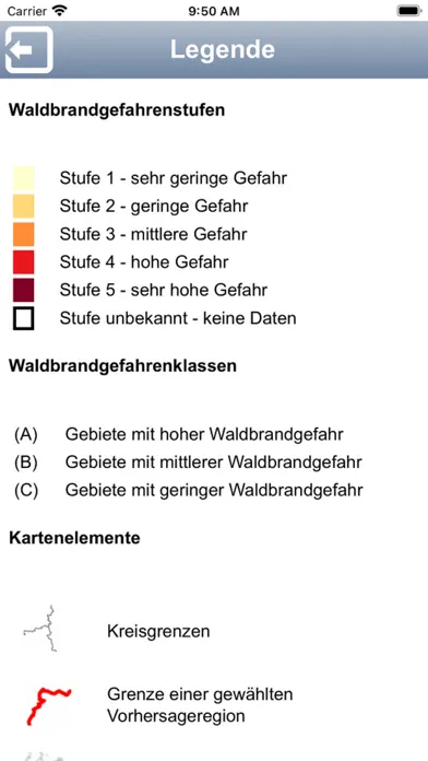 Скриншоты Waldbrandgefahr Sachsen