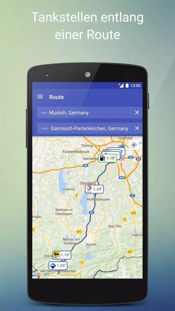 صور Tank Navigator günstig Tanken!
