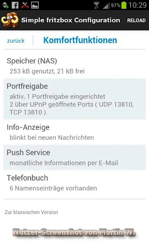 Simple Router Configuration Screenshots