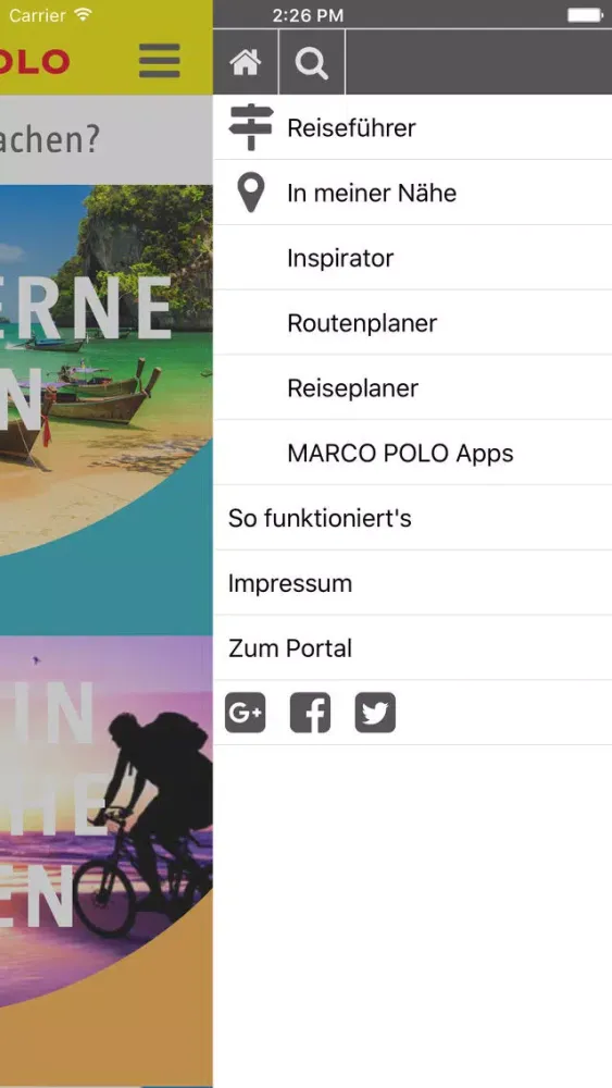 MARCO POLO Guides Ekran Görüntüleri
