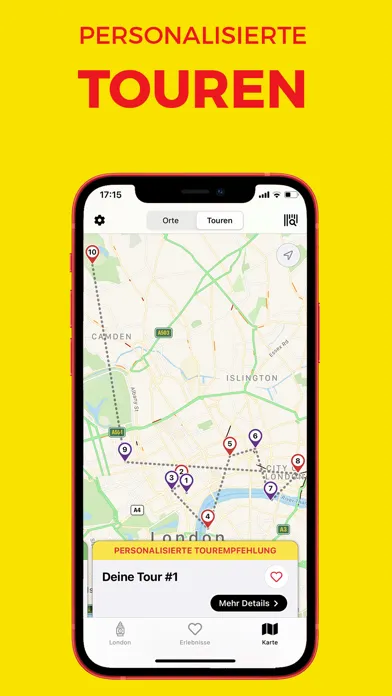 Reiseplaner London スクリーンショット
