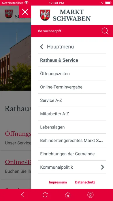 Tangkapan skrin Markt Schwaben