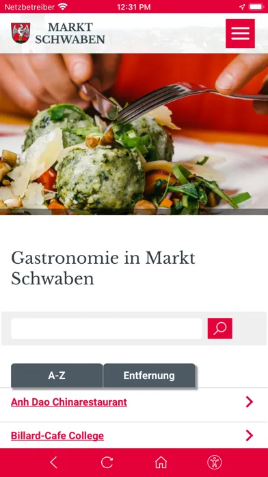 Tangkapan skrin Markt Schwaben
