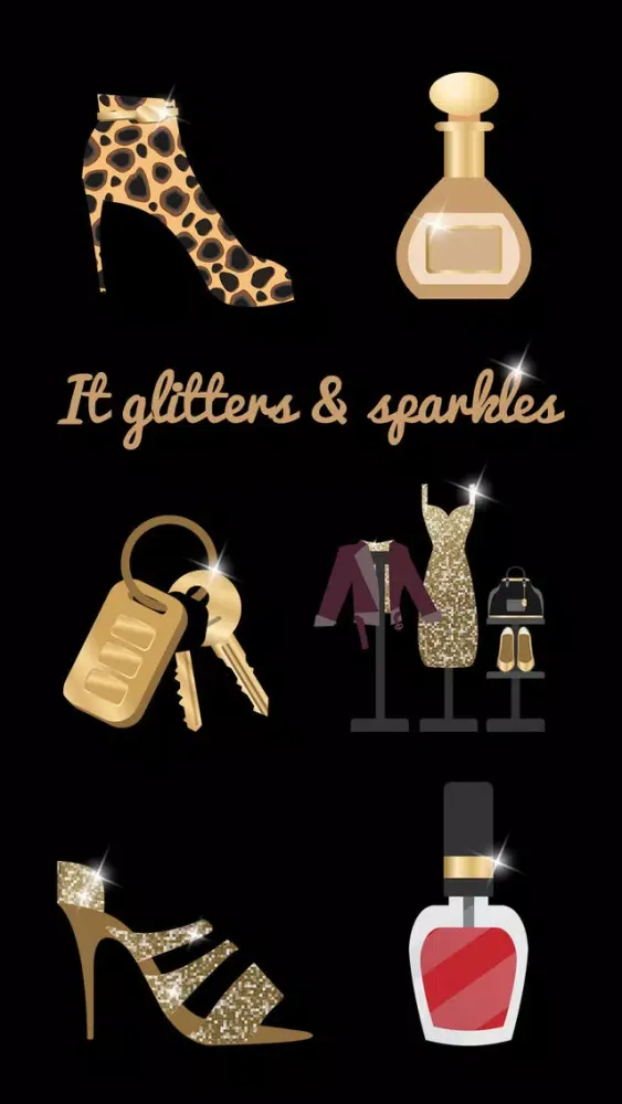 Capturas de pantalla de Bling Bling animated Stickers