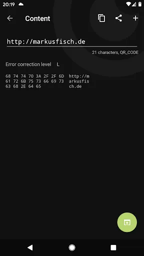 Tangkapan layar Binary Eye