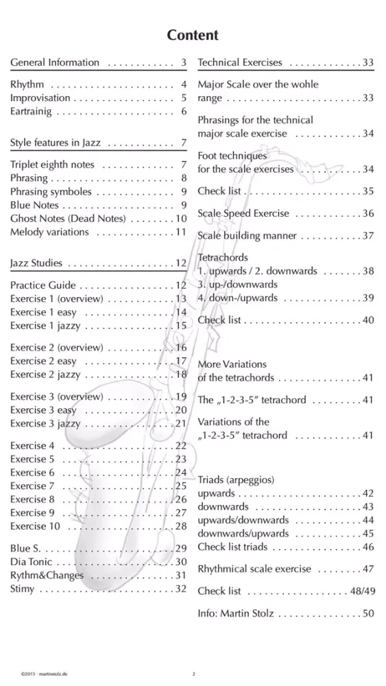 Jazz Studies Saxophones English Version应用截图