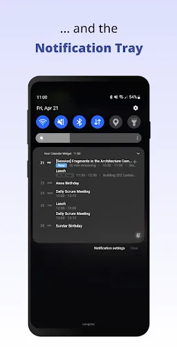 Capturas de pantalla de Your Calendar Widget