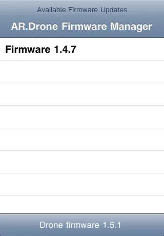 Firmware Manager for AR.Drone应用截图