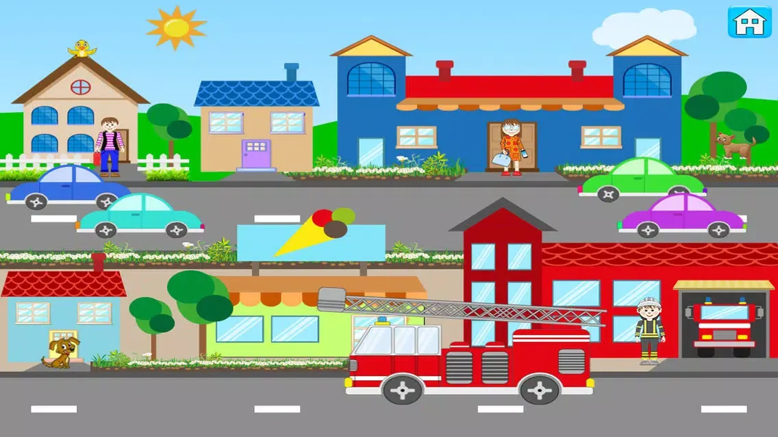 Captures d'écran de Wimmelbuch Feuerwehr