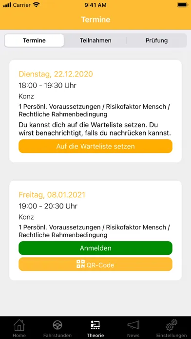 Fahrschule Mertz スクリーンショット