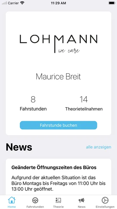 Fahrschule Lohmann Ekran Görüntüleri