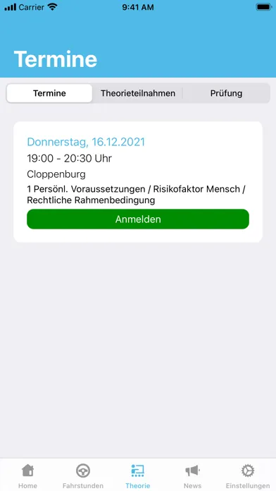 Fahrschule Lohmann Ekran Görüntüleri