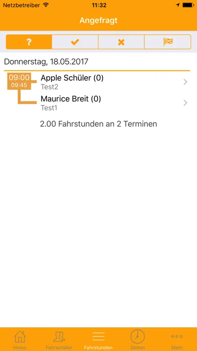 4Fahrt Lehrer Screenshots