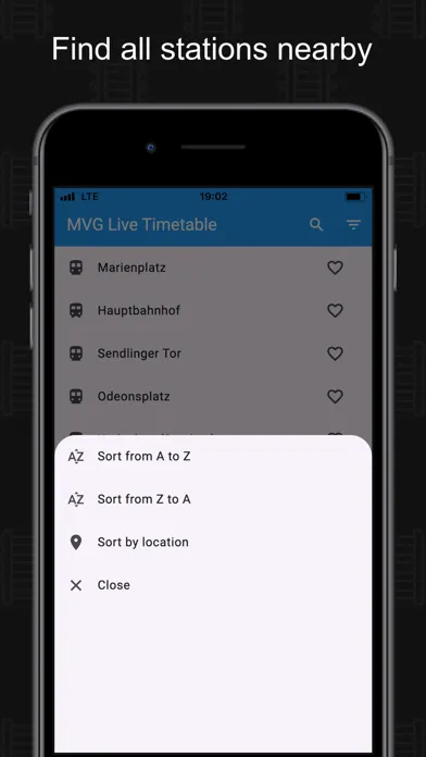 MVG Live Timetable应用截图
