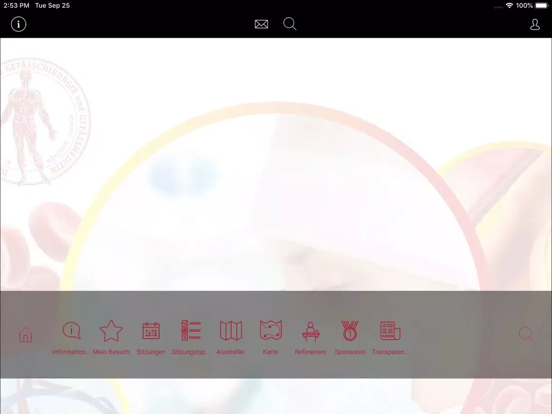 Capturas de pantalla de Tagung Gefäßchirurgie 2018 iPad 
