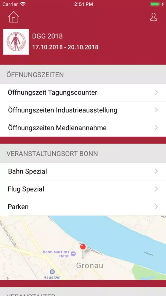 Capturas de pantalla de Tagung Gefäßchirurgie 2018