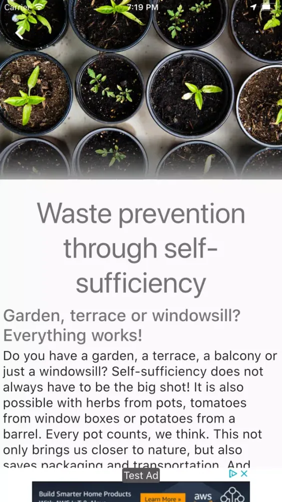Zero-Waste - Avoid waste! 스크린샷