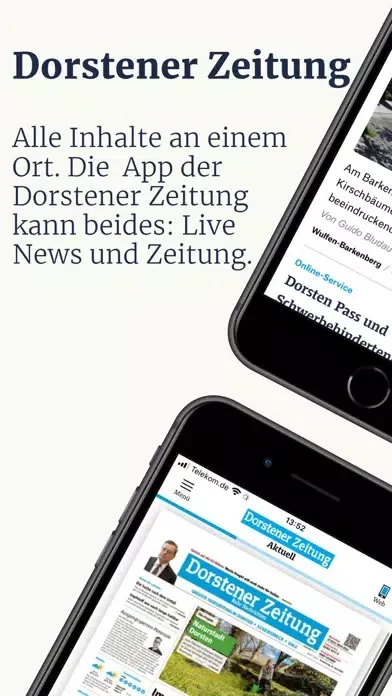 Dorstener Zeitung Screenshots