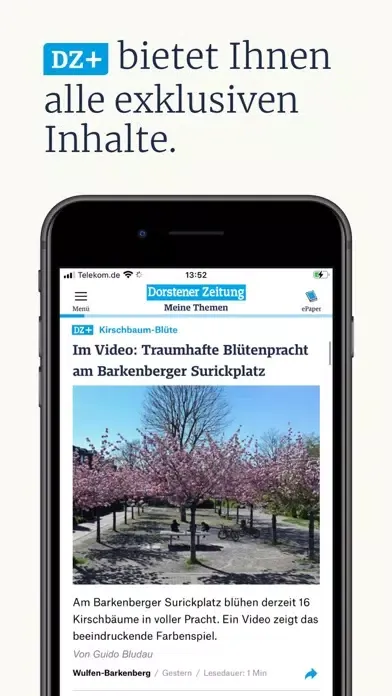 Dorstener Zeitung Screenshots