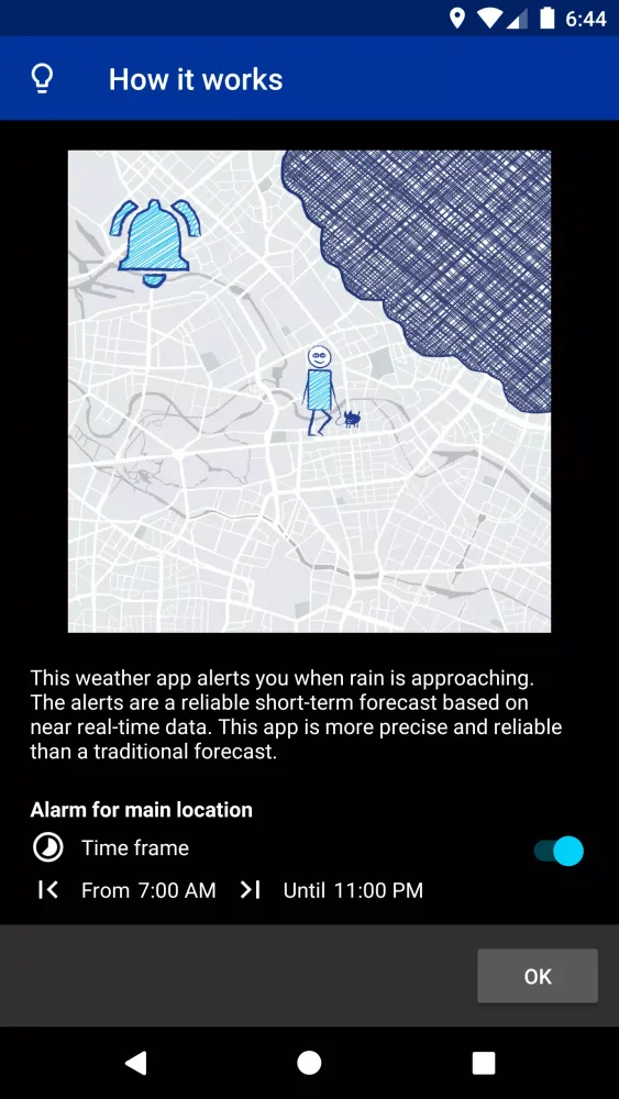 Rain Alarm Pro Screenshots