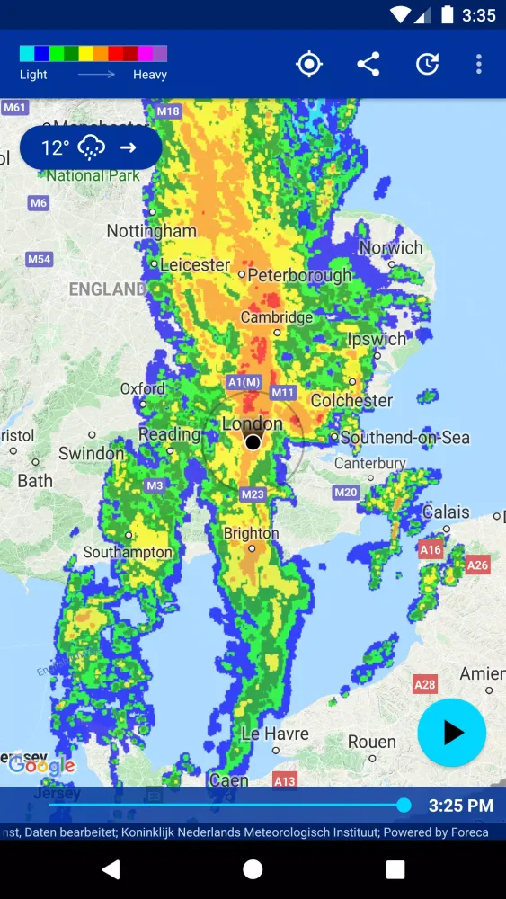 Rain Alarm Pro Screenshots