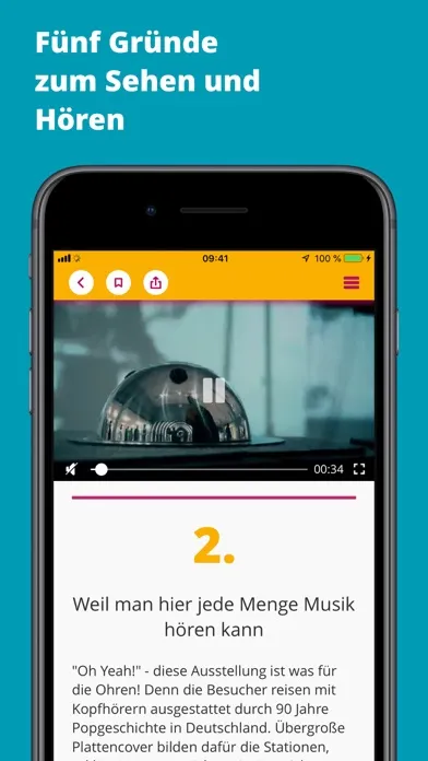 Capturas de tela do MDR KULTUR – Die App