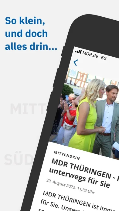 ภาพหน้าจอของ MDR THÜRINGEN