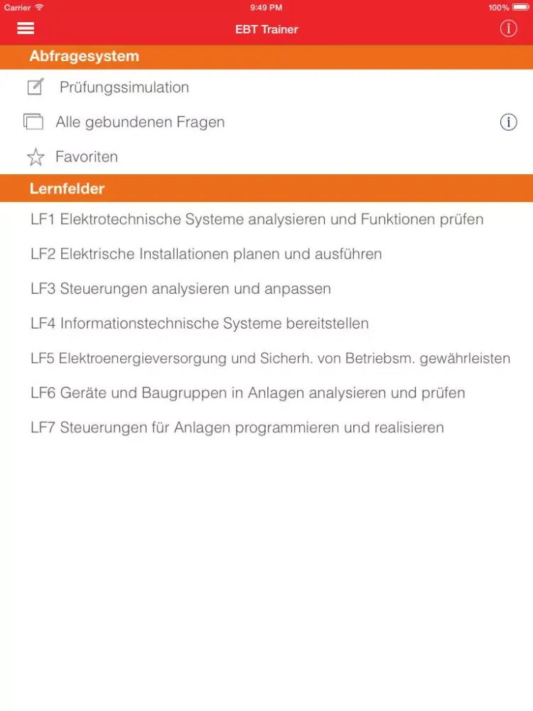 صور EBT Trainer - Elektroniker für Betriebstechnik iPad 