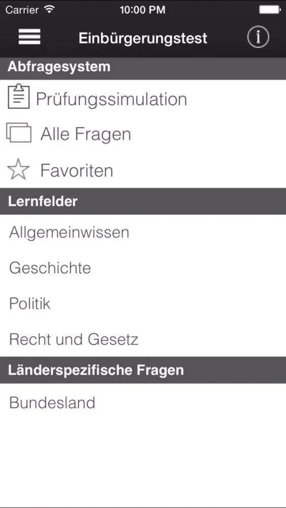 Capturas de pantalla de Citizenship 2015 - "Leben in Deutschland" Offiziell