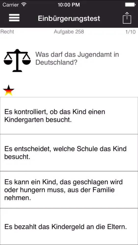 Capturas de pantalla de Citizenship 2015 - "Leben in Deutschland" Offiziell