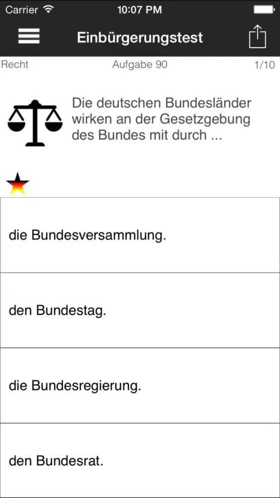 Capturas de pantalla de Citizenship 2015 - "Leben in Deutschland" Offiziell