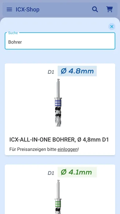 Zrzuty ekranu ICX-Shop
