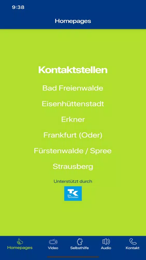 Selbsthilfe Oderland應用截圖