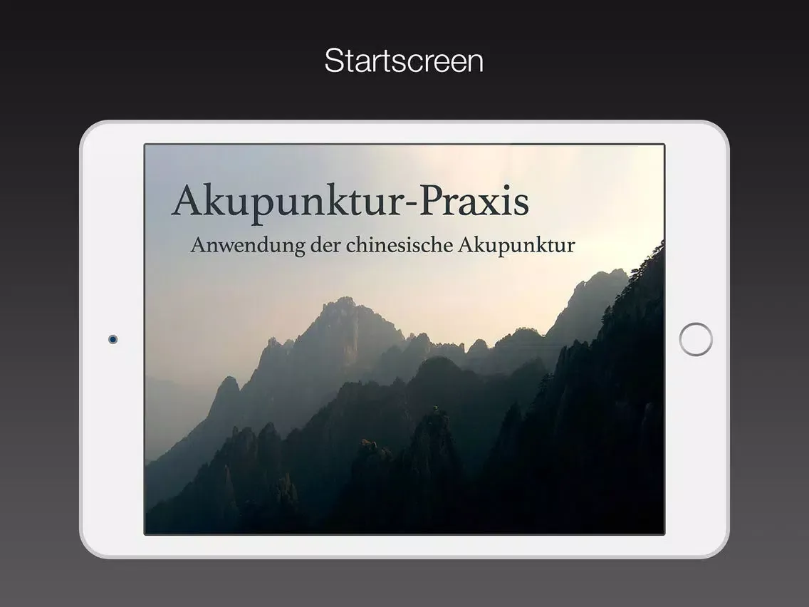 Tangkapan layar Akupunktur Praxis iPad 
