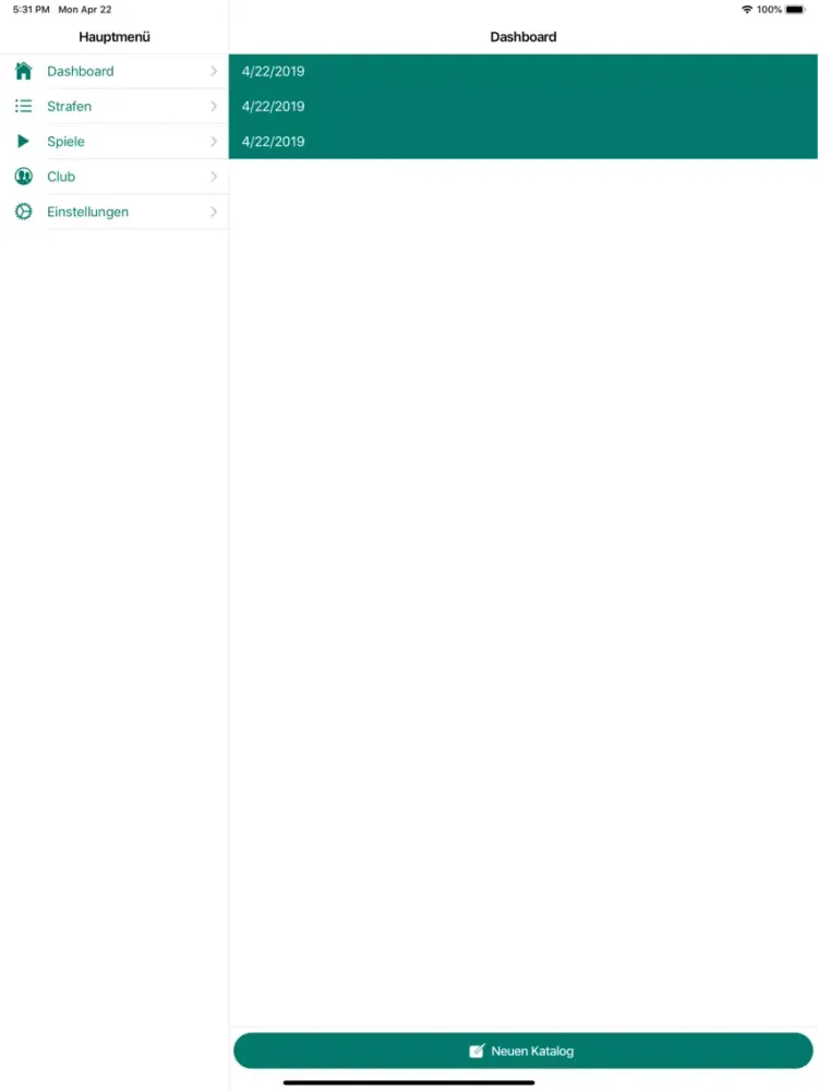 KEGL: Dein Kegel Manager iPad 应用截图